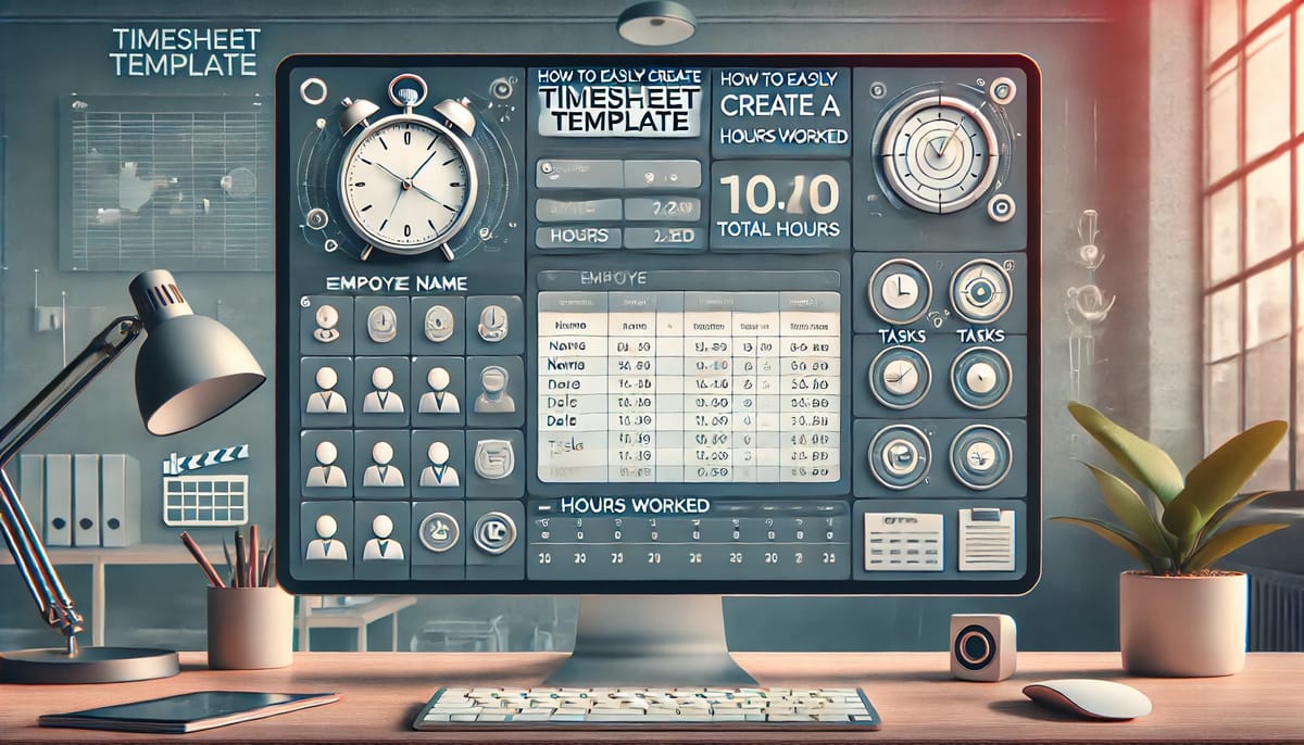 How to Easily Create a Timesheet Template and What It Is