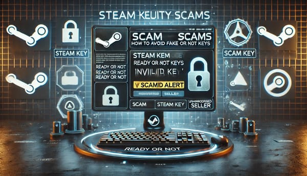 Steam Key Scams